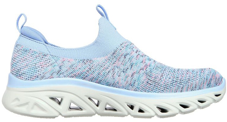 (Women) Skechers Glide Step Slip-on Shoes Blue 149328-LVMT Order (Women) Skechers Glide Step Slip-on Shoes Blue 149328-LVMT