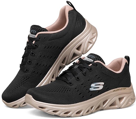 (Women) Skechers Glide-Step Sport Low-Top Running Shoes Black/Gold 149324-BKRG Lookbook (Women) Skechers Glide-Step Sport Low-Top Running Shoes Black/Gold 149324-BKRG