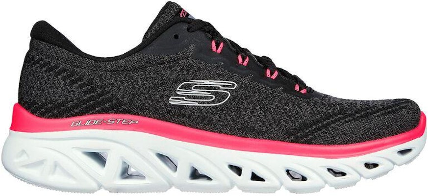 (Women) Skechers Glide Step Sport 'Just For You Black' 149943-BKNP Order (Women) Skechers Glide Step Sport 'Just For You Black' 149943-BKNP