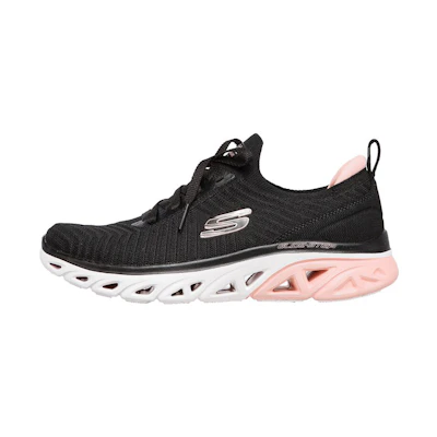 (W) Skechers Glide-Step Sport - Level Up 'Black pink'