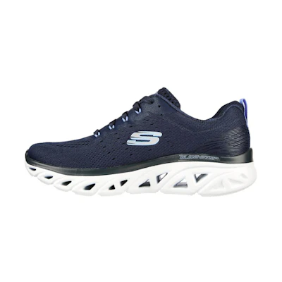 (W) Skechers Glide-Step Sport-New Facets Shoes 'Navy Black'