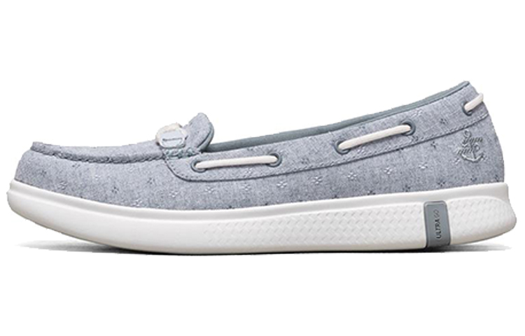 (Women) Skechers Glide Ultra Light-Blue 136156-LTBL