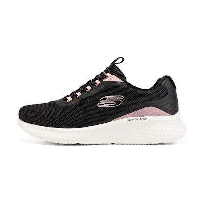 (W) Skechers Glimmer Low 'Black Pink'
