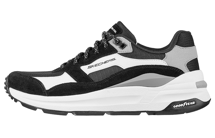 (Women) Skechers Global Jogger 'Full Envy - Black White' 149626-BKW