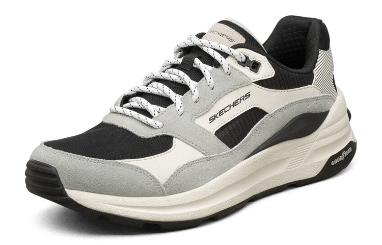 Lookbook (W) Skechers Global Jogger 'Abu-Abu' 896007-BKW