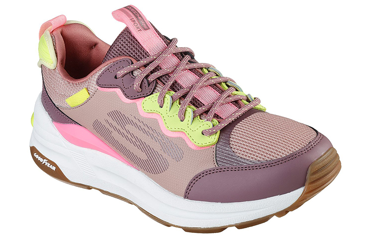 Lookbook (W) Skechers Global Jogger ''Pink Low-Top'' Damen Sneaker 149770-MVE