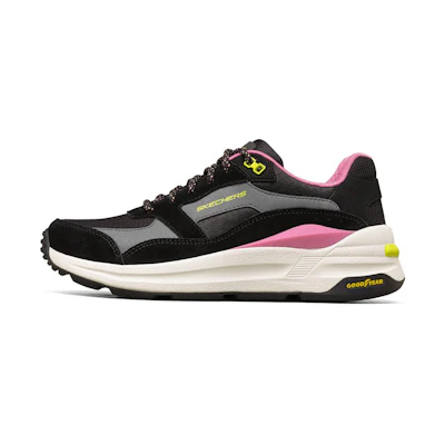 (W) Skechers Global Jogger Low-Top Black