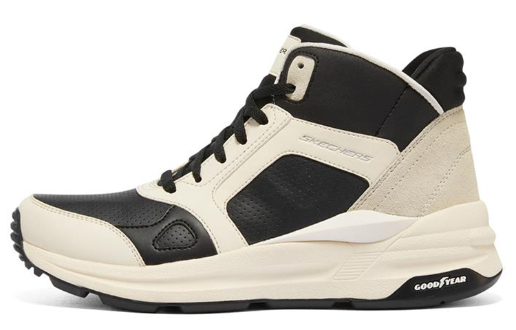 (Women) Skechers Global Jogger 'Black Creamwhite' 149771-NTBK