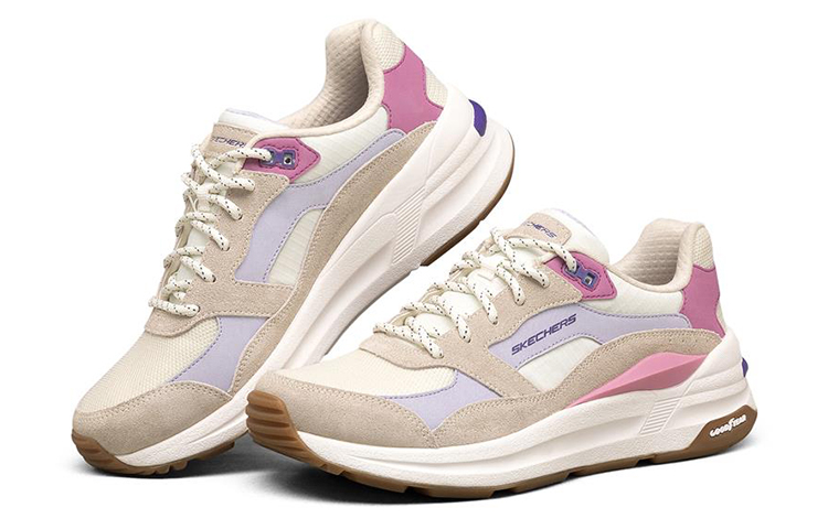 Lookbook (W) Skechers Global Jogger Low Top Multi Warna 149626-NTMT