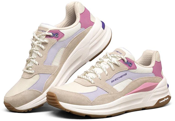 (W) Skechers Global Jogger Low Top Multi Warna 149626-NTMT Lookbook (W) Skechers Global Jogger Low Top Multi Warna 149626-NTMT