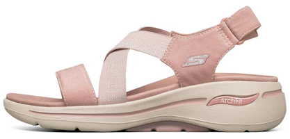 (Women) Skechers Go-Walk Arch Fit 140226-ROS (Women) Skechers Go-Walk Arch Fit 140226-ROS