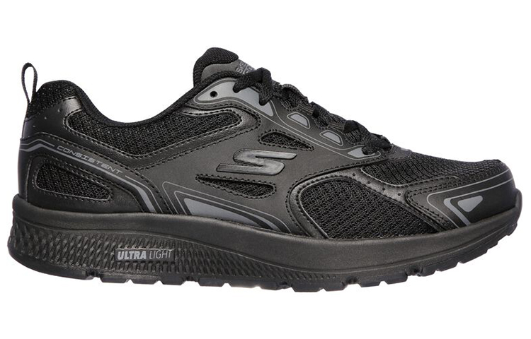 Order (W) Skechers Go Consistent Low-Top Hitam 128075-BBK