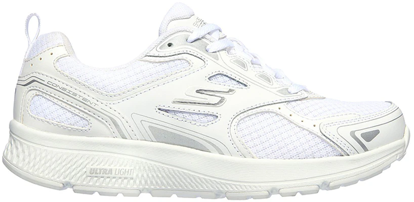 (W) Skechers Go Consistent Low-Top Weiß Sneakers 128075-WSL Order (W) Skechers Go Consistent Low-Top Weiß Sneakers 128075-WSL