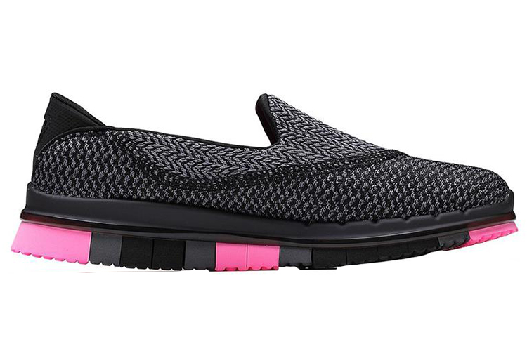 Order (Women) Skechers Go Flex 'Black Pink Slip-On' 14013-BKHP