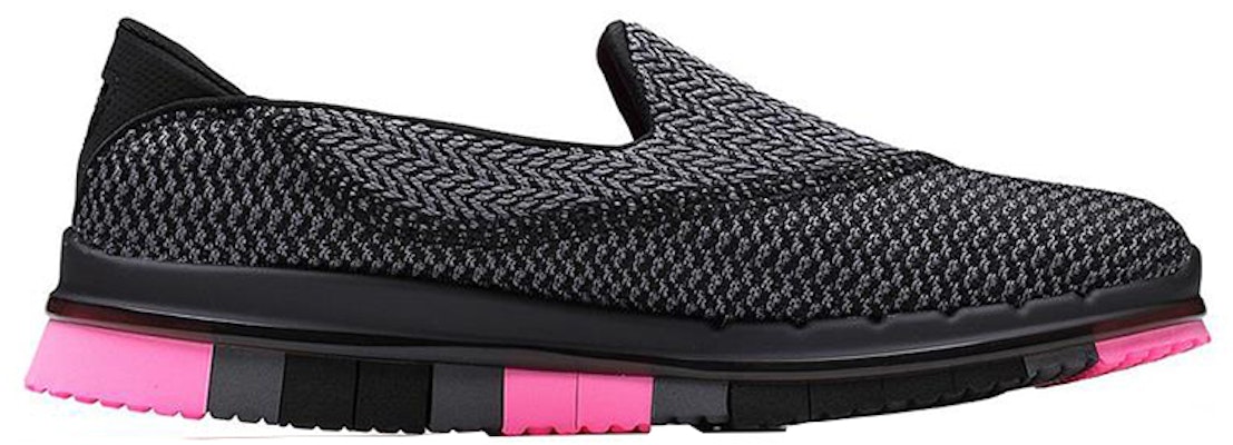 (Women) Skechers Go Flex 'Black Pink Slip-On' 14013-BKHP Order (Women) Skechers Go Flex 'Black Pink Slip-On' 14013-BKHP