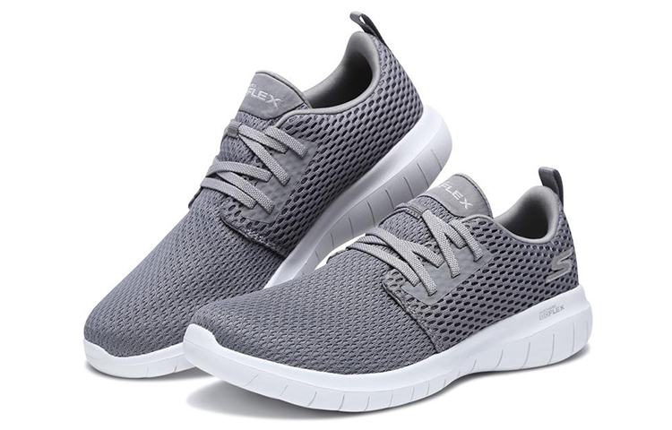 Lookbook (Women) Skechers Go Flex Max 'Grey Casual' 15701-GRY