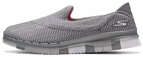 (Women) Skechers Go Flex Slip-On 'Grey' 14013-GRY (Women) Skechers Go Flex Slip-On 'Grey' 14013-GRY