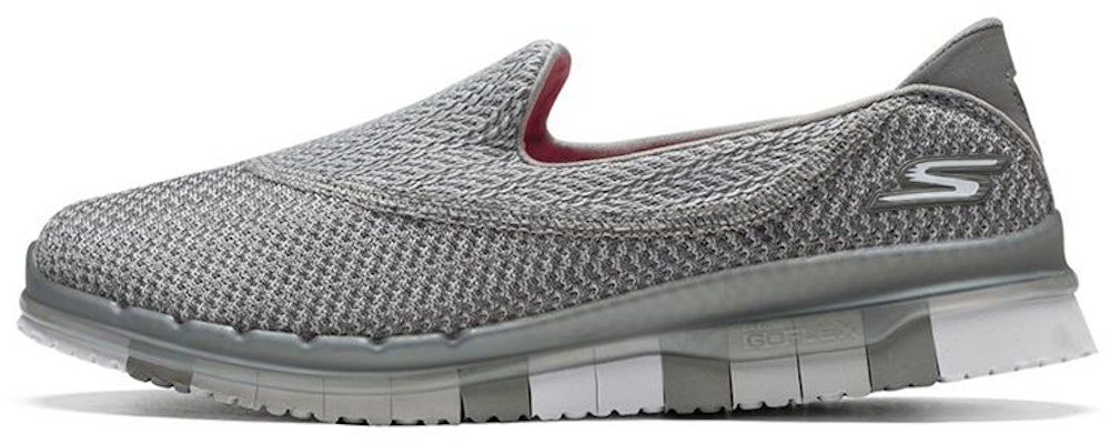 (Women) Skechers Go Flex Slip-On 'Grey' 14013-GRY Buy (Women) Skechers Go Flex Slip-On 'Grey' 14013-GRY