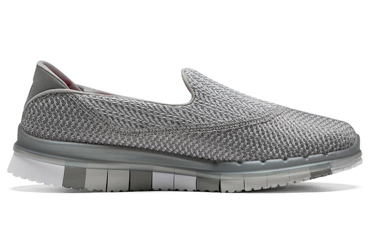 Order (Women) Skechers Go Flex Slip-On 'Grey' 14013-GRY