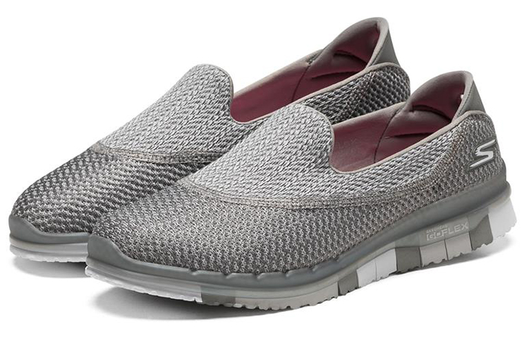 Lookbook (Women) Skechers Go Flex Slip-On 'Grey' 14013-GRY