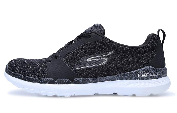 (Women) Skechers Go Flex Train 'Black White' 14822-BKW