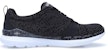 (W) Skechers Go Flex Train 'Hitam Putih' 14822-BKW