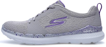 (Women) Skechers Go Flex Train 'Grey Purple' 14822-GYPR (Women) Skechers Go Flex Train 'Grey Purple' 14822-GYPR