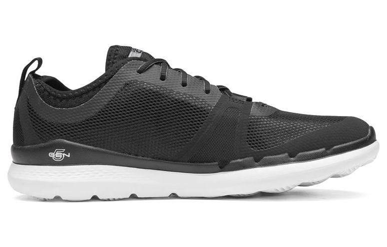 Order (W) Skechers Go Flex Train Commit 'Hitam Putih' 14823-BKW