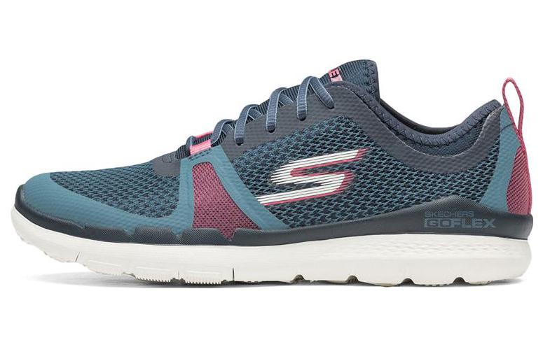 (Women) Skechers Go Flex Train Commit 'Blue Pink' 14823-BLPK