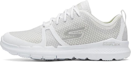 (Women) Skechers Go Flex Train Commit 'White' 14823-WHT (Women) Skechers Go Flex Train Commit 'White' 14823-WHT