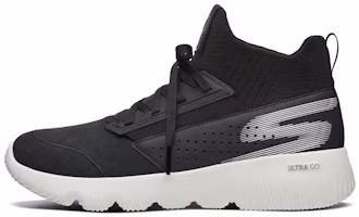 (Women) Skechers Go Focus High-Top Black 667021-BKW (Women) Skechers Go Focus High-Top Black 667021-BKW