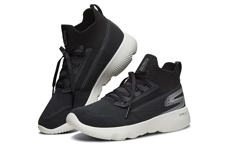 Lookbook (W) Skechers Go Focus Sepatu High-Top Hitam 667021-BKW