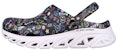 (W) Skechers Go Glide-Step 'Kasut Tapak Tebal Hitam Selesa'. 111565-BKMT