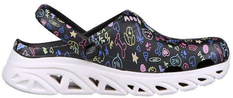 Order Skechers Go Glide-Step 厚底防滑舒適運動涼鞋 女款 黑