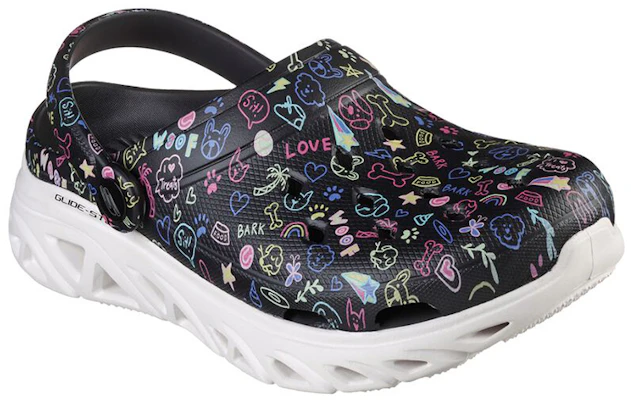 (W) Skechers Go Glide-Step ''Semelle Épaisse Confort Noir'' 111565-BKMT Lookbook (W) Skechers Go Glide-Step ''Semelle Épaisse Confort Noir'' 111565-BKMT