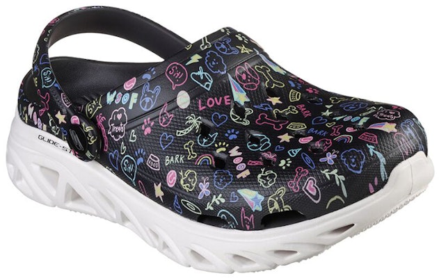 (W) 斯凯奇 Go Glide-Step 舒适厚底黑色 111565-BKMT Lookbook (W) 斯凯奇 Go Glide-Step 舒适厚底黑色 111565-BKMT