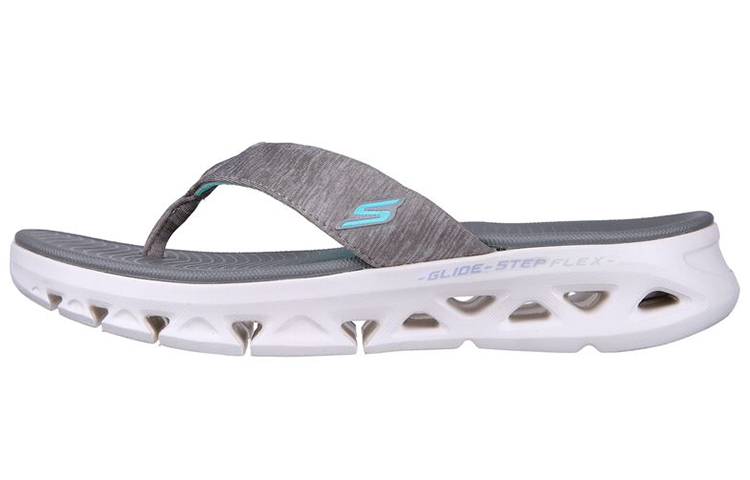 (Women) Skechers Go Glide-Step 'Grey White Comfort' 141200-GRY