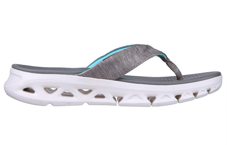 Order (W) Skechers Go Glide-Step ''Grau Weiß Komfort'' Sneakers 141200-GRY
