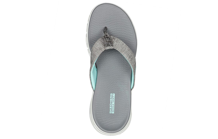 Lookbook (W) Skechers Go Glide-Step 'Gris Blanco Confort' 141200-GRY