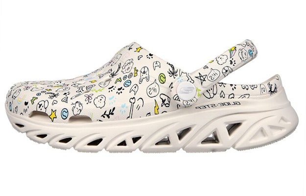 斯凯奇 Go Glide-Step 厚底防滑舒適運動涼鞋 女款 白 Buy 斯凯奇 Go Glide-Step 厚底防滑舒適運動涼鞋 女款 白