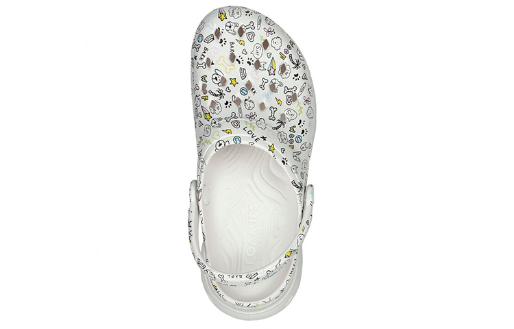 Shop 斯凯奇 Go Glide-Step 厚底防滑舒適運動涼鞋 女款 白