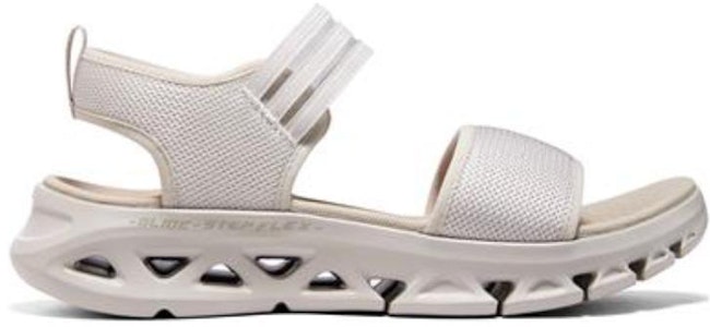 Skechers Glide Step Go Flex 防滑耐磨 運動涼鞋 女款 米色 Order Skechers Glide Step Go Flex 防滑耐磨 運動涼鞋 女款 米色