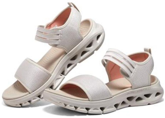 (W) 斯凯奇 Go Glide-Step Flex 凉鞋 '米色' 141251-NAT Lookbook (W) 斯凯奇 Go Glide-Step Flex 凉鞋 '米色' 141251-NAT