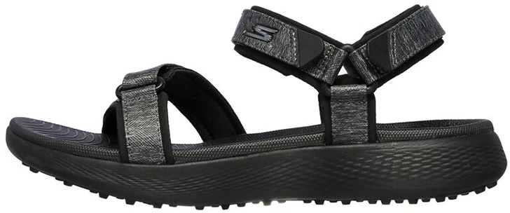women-skechers-go-golf-600-soft-comfort-sport-sandal-black-17015-bbk