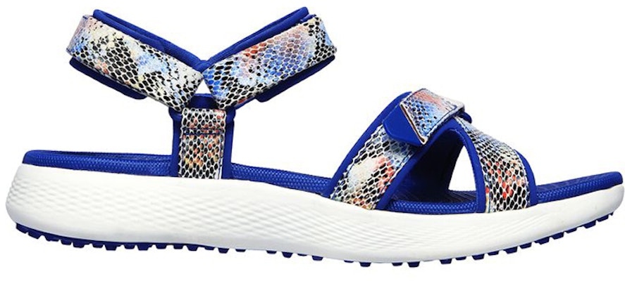 (Women) Skechers Go Golf 600 Sandal 'Blue Multicolor' 17018-BLMT Order (Women) Skechers Go Golf 600 Sandal 'Blue Multicolor' 17018-BLMT