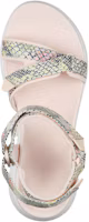 Shop Skechers Go Golf 600 涼鞋 - Charms 運動休閒涼鞋 女款 金彩色