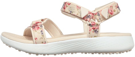 (Women) Skechers Go Golf 600 Sandal 'Light Coffee Garden' 17019-NTMT (Women) Skechers Go Golf 600 Sandal 'Light Coffee Garden' 17019-NTMT