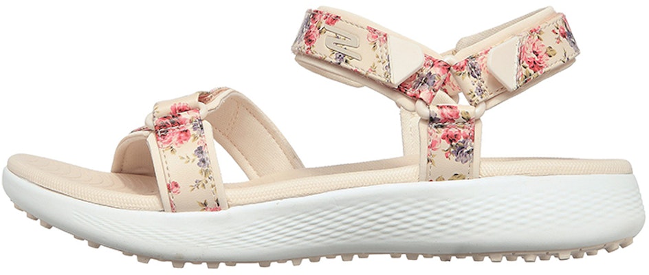 (Women) Skechers Go Golf 600 Sandal 'Light Coffee Garden' 17019-NTMT Buy (Women) Skechers Go Golf 600 Sandal 'Light Coffee Garden' 17019-NTMT