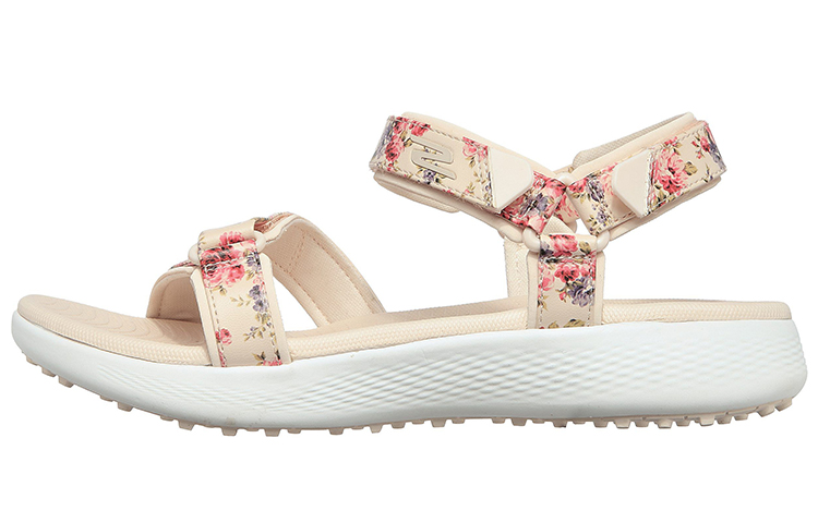 (Women) Skechers Go Golf 600 Sandal 'Light Coffee Garden' 17019-NTMT