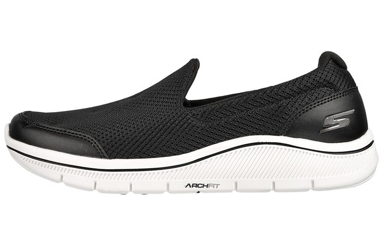 (Women) Skechers Go Golf Arch Fit Walk 'Black White' 123033-BKW